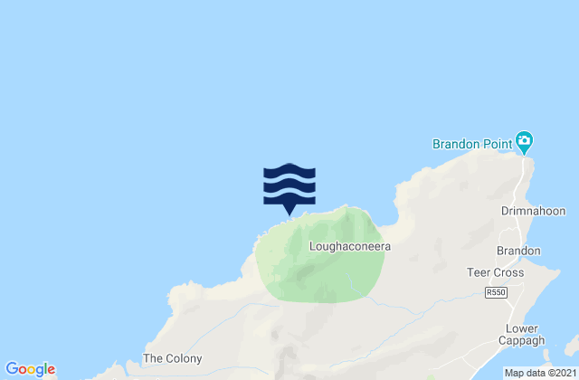 Mapa de mareas Brandon Head, Ireland