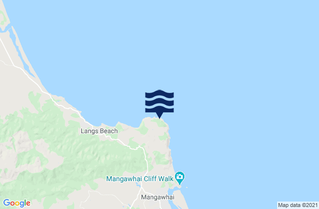 Mapa de mareas Bream Tail, New Zealand