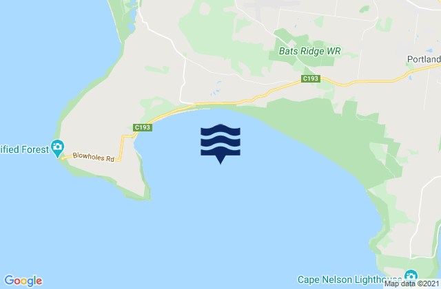 Mapa de mareas Bridgewater Bay, Australia