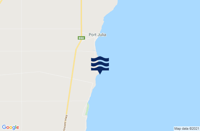Mapa de mareas Broad Beach, Australia