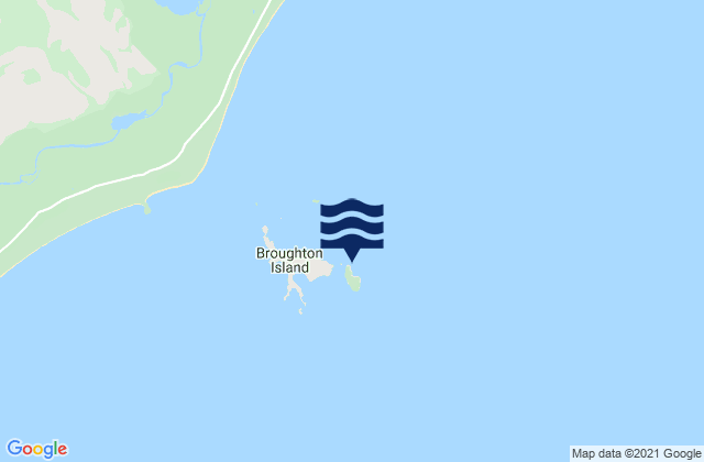 Mapa de mareas Broughton Island, Australia