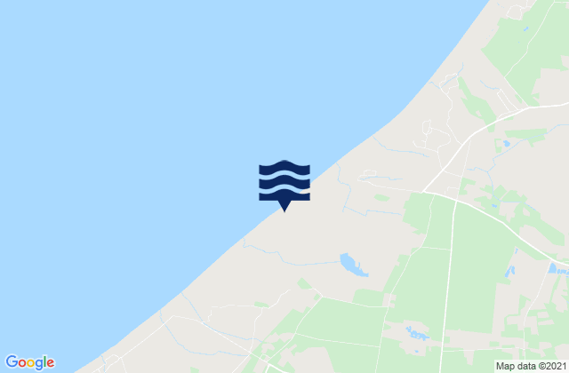 Mapa de mareas Brovst, Denmark