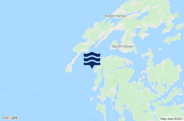 Mapa de mareas Browshead Vinalhaven Island NNW of, United States
