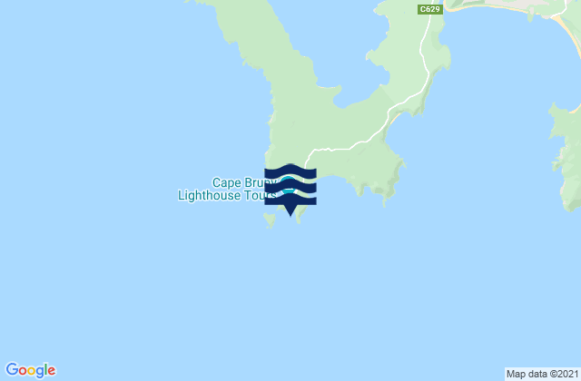 Mapa de mareas Bruny Island - Lighthouse Bay, Australia