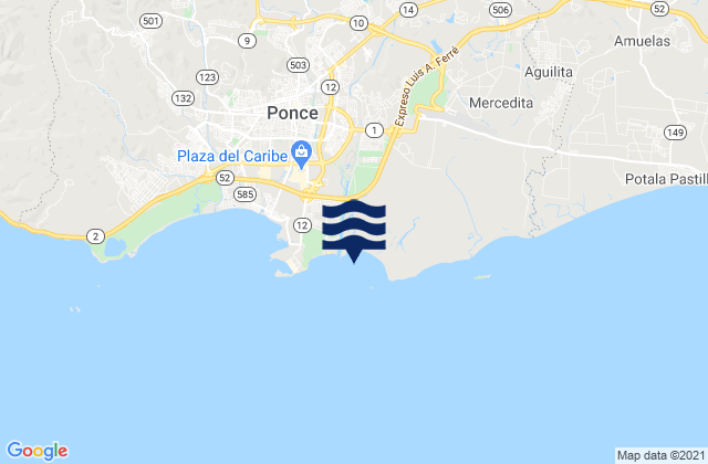 Mapa de mareas Bucaná Barrio, Puerto Rico