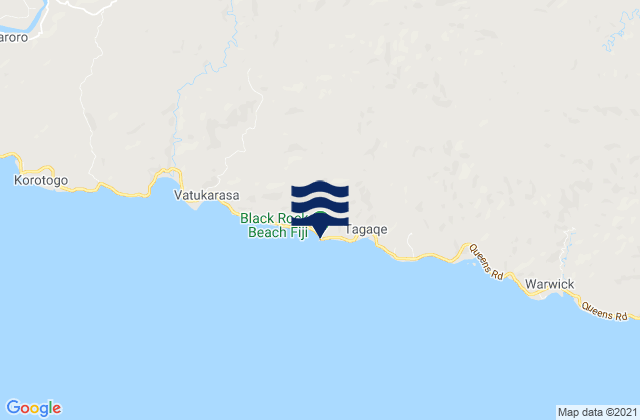 Mapa de mareas Bucona Point, Fiji