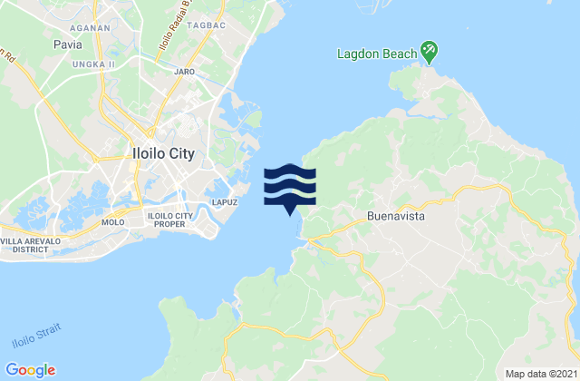 Mapa de mareas Buenavista, Philippines