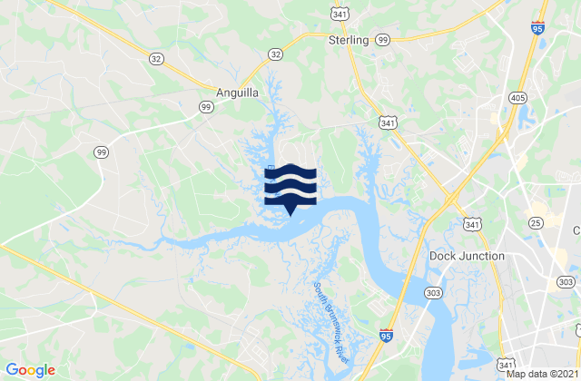 Mapa de mareas Buffalo River Entrance, United States