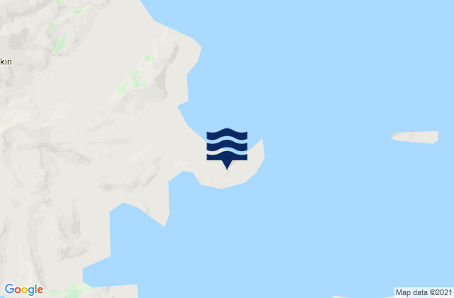 Mapa de mareas Bugle Point Great Sitkin Island, United States