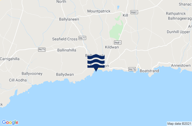 Mapa de mareas Bunmahon, Ireland
