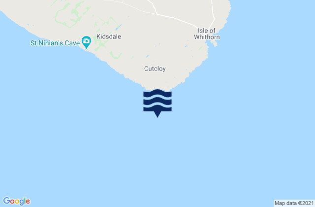 Mapa de mareas Burrow Head, United Kingdom