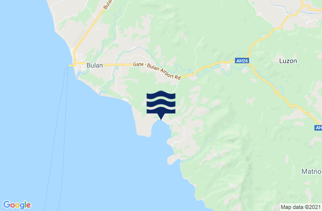 Mapa de mareas Butag, Philippines