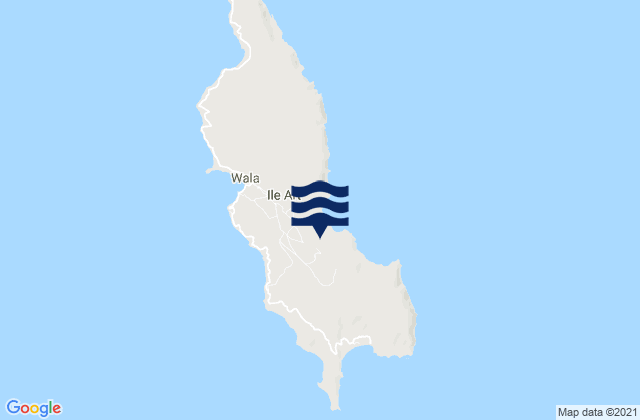 Mapa de mareas Bélep, New Caledonia