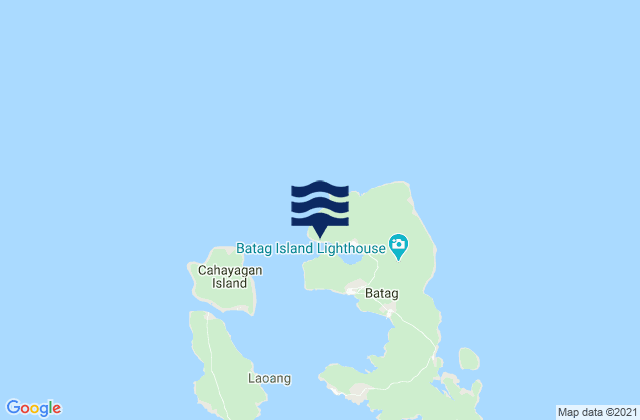 Mapa de mareas Cabodiongan, Philippines
