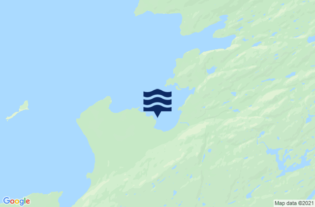 Mapa de mareas Cabot Point, Canada