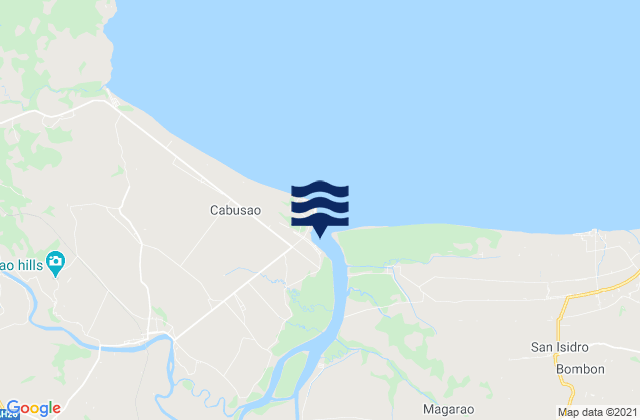 Mapa de mareas Cabusao, Philippines