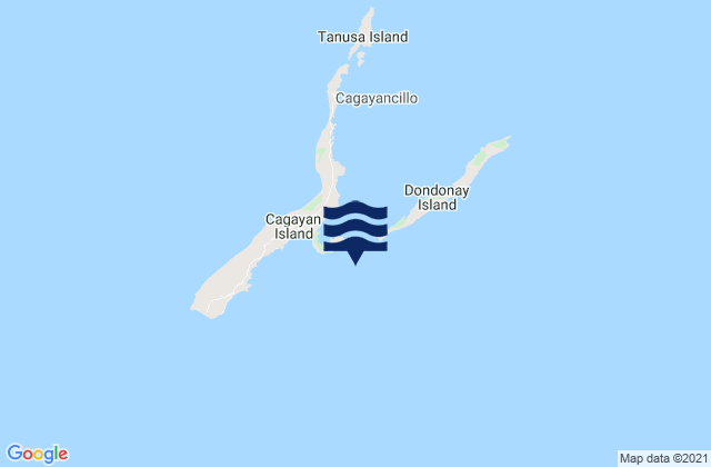 Mapa de mareas Cagayan Anchorage Cagayan Island, Philippines