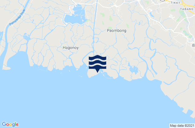 Mapa de mareas Calumpit, Philippines