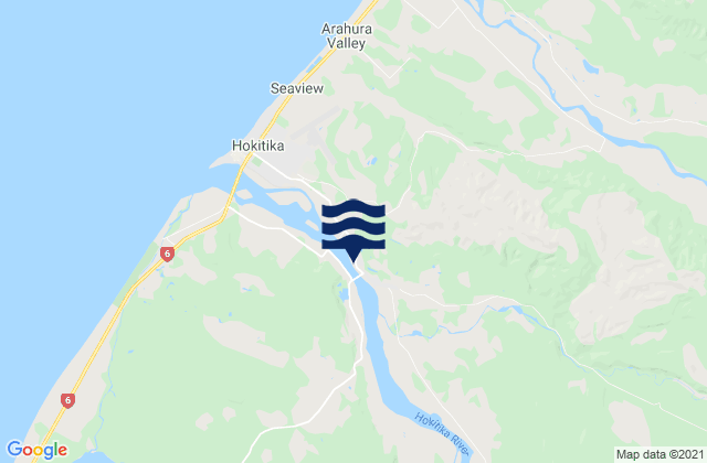 Mapa de mareas Camp Bay, New Zealand