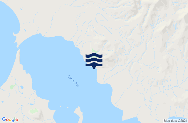 Mapa de mareas Canoe Bay (Pavlof Bay), United States