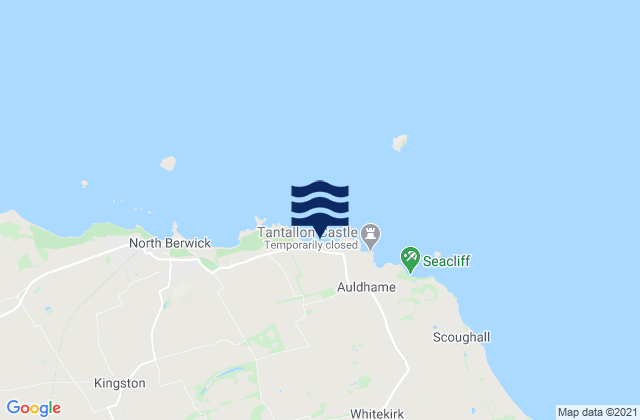 Mapa de mareas Canty Bay Beach, United Kingdom