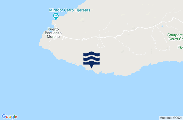 Mapa de mareas Cantón San Cristóbal, Ecuador