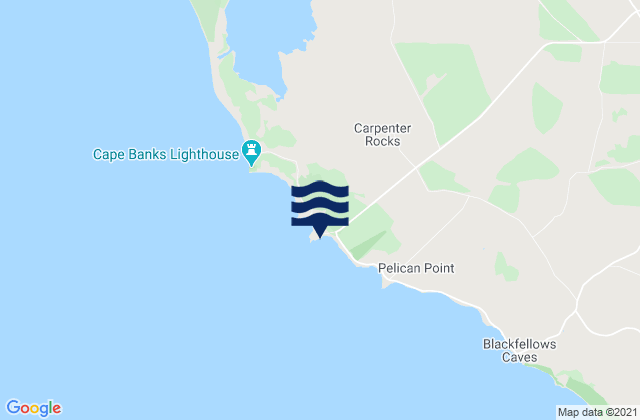 Mapa de mareas Cape Banks, Australia
