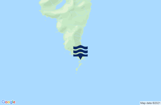 Mapa de mareas Cape Bartolome, United States