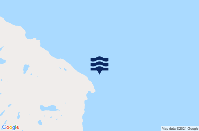 Mapa de mareas Cape Berens, Canada