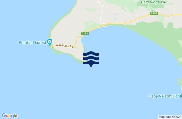 Mapa de mareas Cape Bridgewater, Australia