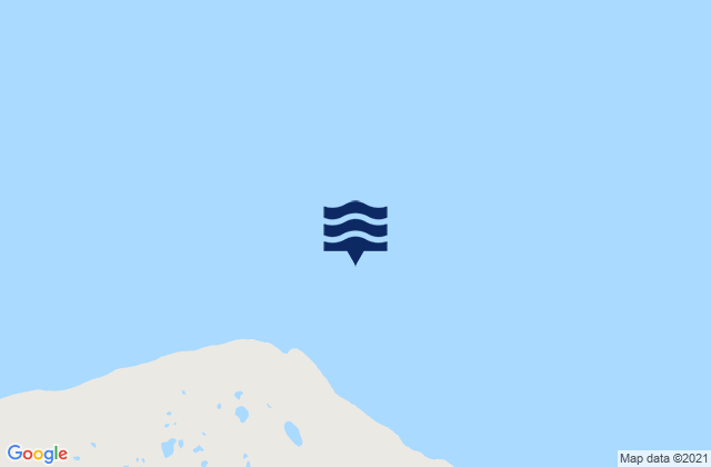 Mapa de mareas Cape Chapman, Canada