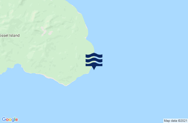 Mapa de mareas Cape Deliverance, Papua New Guinea