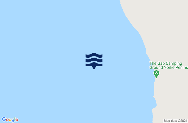 Mapa de mareas Cape Elizabeth, Australia