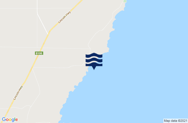 Mapa de mareas Cape Hardy, Australia