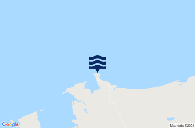 Mapa de mareas Cape Keraudren, Australia