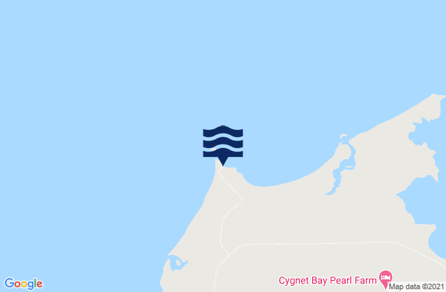 Mapa de mareas Cape Leveque Lighthouse, Australia