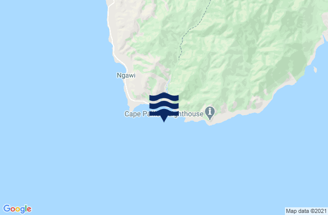 Mapa de mareas Cape Palliser (Matakitakiakupe), New Zealand