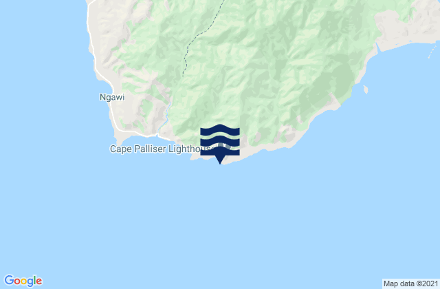 Mapa de mareas Cape Palliser Lighthouse, New Zealand