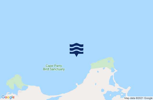 Mapa de mareas Cape Parry, United States