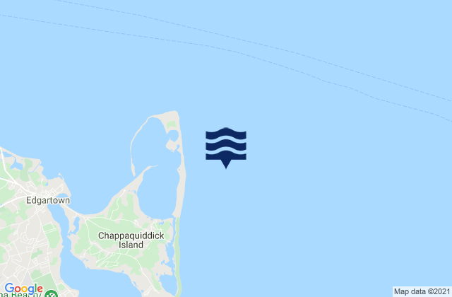 Mapa de mareas Cape Poge Lt. 1.7 miles SSE of, United States