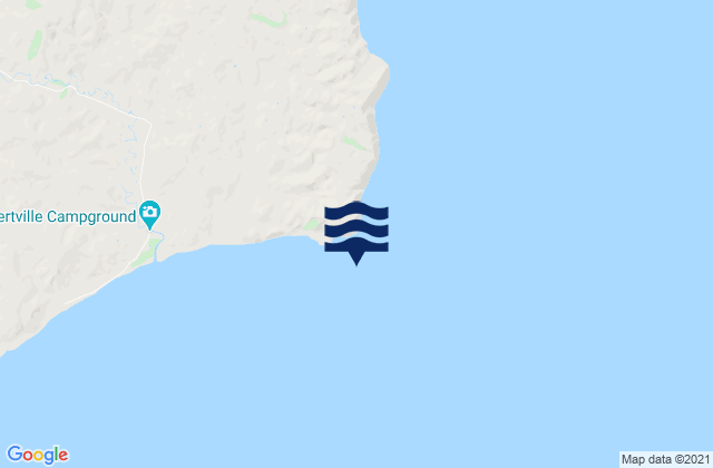 Mapa de mareas Cape Turnagain, New Zealand