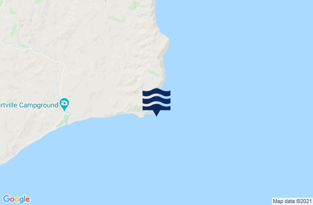 Mapa de mareas Cape Turnagain, New Zealand