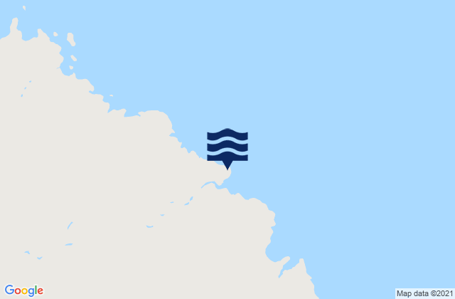 Mapa de mareas Cape Whiskey, Australia