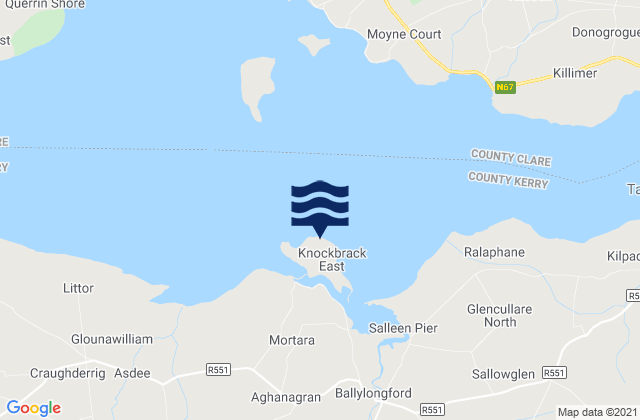 Mapa de mareas Carrig Island, Ireland
