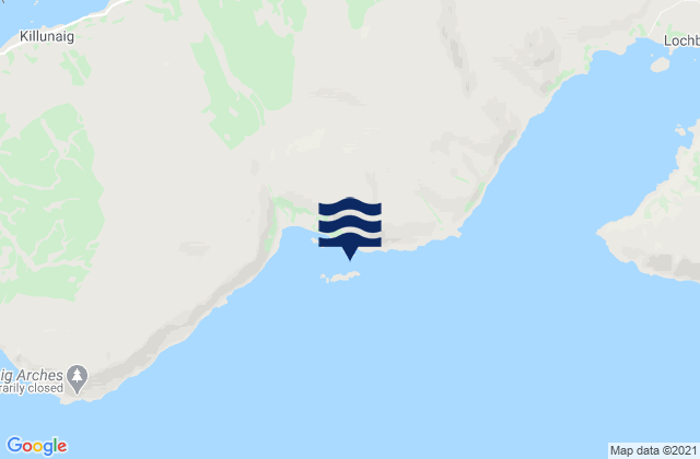 Mapa de mareas Carsaig Bay (Mull), United Kingdom