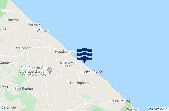 Mapa de mareas Cart Gap, United Kingdom