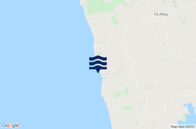 Mapa de mareas Carters Beach, New Zealand