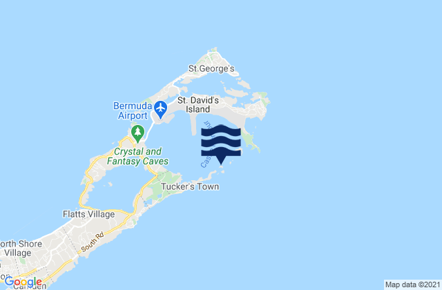 Mapa de mareas Castle Island, United States