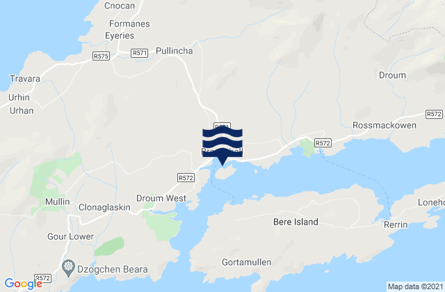 Mapa de mareas Castletownbere, Ireland