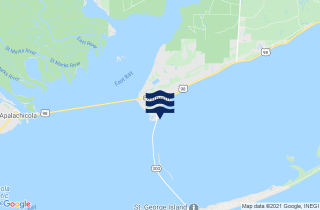 Mapa de mareas Cat Point, United States